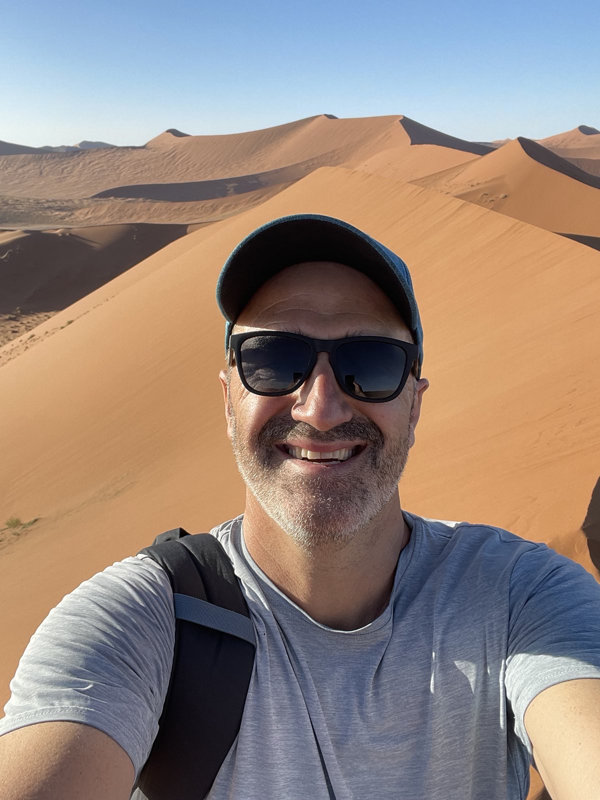 Rafe in Sossusvlei, Namibia
